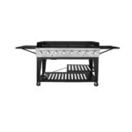 Portable Event Gas Grill with 8 Burners and Folding