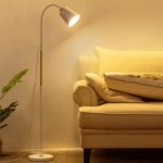 YHLAMP Simple Modern Floor Lamp Bedroom LED Vertical Table Lamp Creative Lamp Light - Image 2